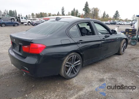 2014 BMW 335I из США, поврежденный, VIN WBA3A9C58EF479095